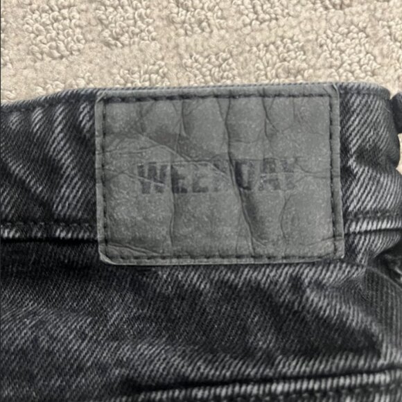 Weekday Relaxed Fit Washed Dark Denim 31/32 - Picture 1 of 4